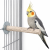 Back Zoo Nature Super Stone Perch 18 cm Ø25 mm – perchoir minéral pour cage de perroquets de taille moyenne pour l’usure des griffes et du bec de ParrotPlanet.fr