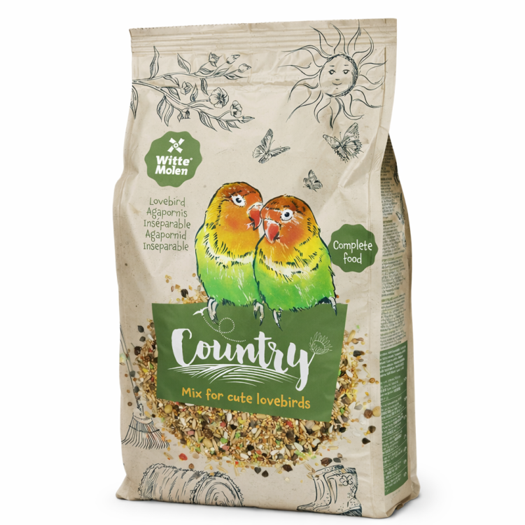 Witte Molen Country nourriture pour inséparables (lovebird) 600 g  de ParrotPlanet.fr