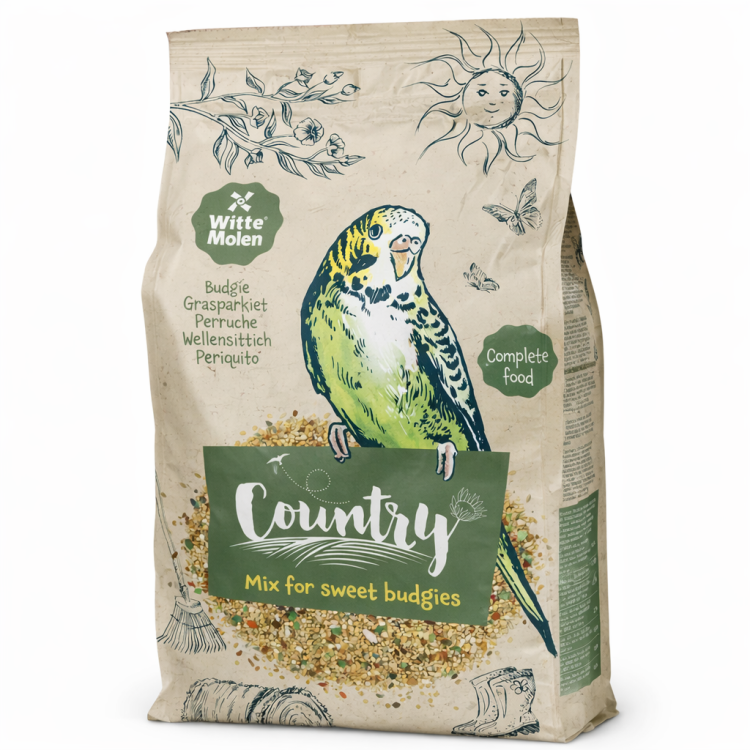 Witte Molen Country nourriture pour perruches ondulées 600 g de ParrotPlanet.fr