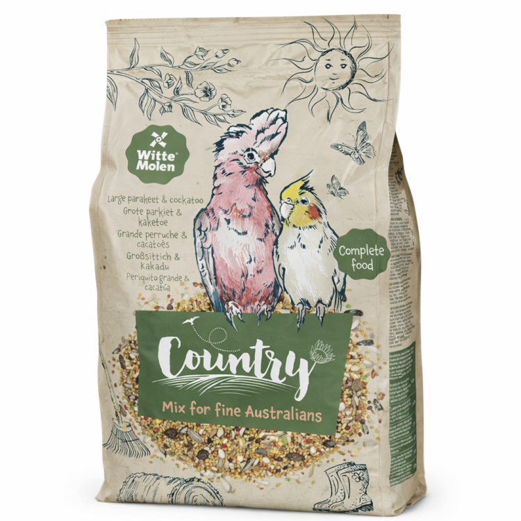 Witte Molen Country nourriture pour perroquets australiens 550 g de ParrotPlanet.fr