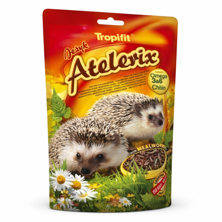 Tropifit Atelerix 300 g – nourriture pour hérissons pygmées et hérissons miniatures avec poulet et vers de farine de ParrotPlanet.fr