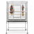 Cage Liberta pour petits perroquets 82 × 52 × 150 cm de ParrotPlanet.fr