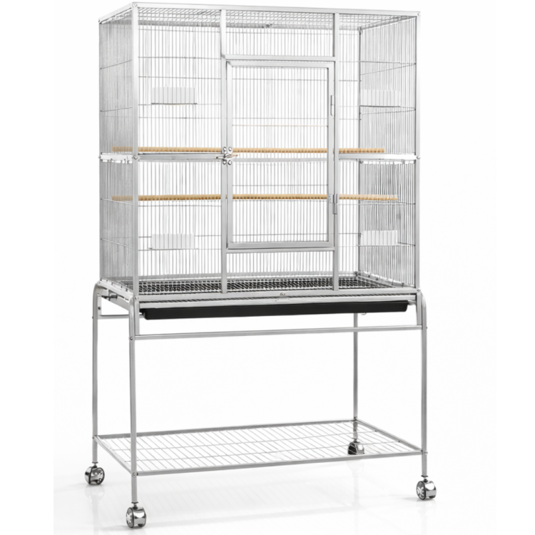 Cage Liberta pour petits perroquets 82 × 52 × 150 cm de ParrotPlanet.fr