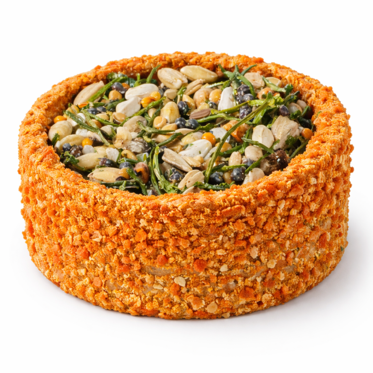Tunnellets Gourmands fourrés à la Carotte et aux Grains – friandise naturelle pour rongeurs et lapins de ParrotPlanet.fr