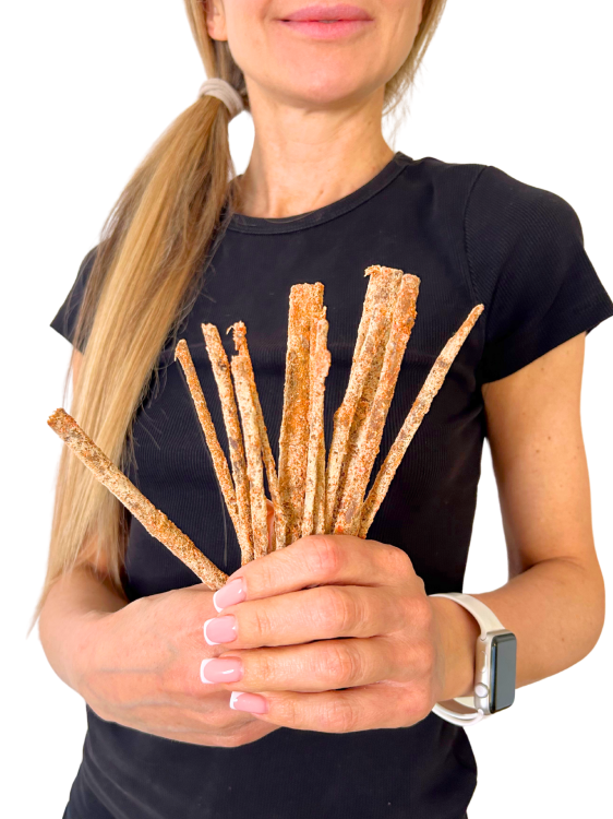Bâtonnets de Noisetier à la Carotte – friandise naturelle pour rongeurs et lapins de ParrotPlanet.fr