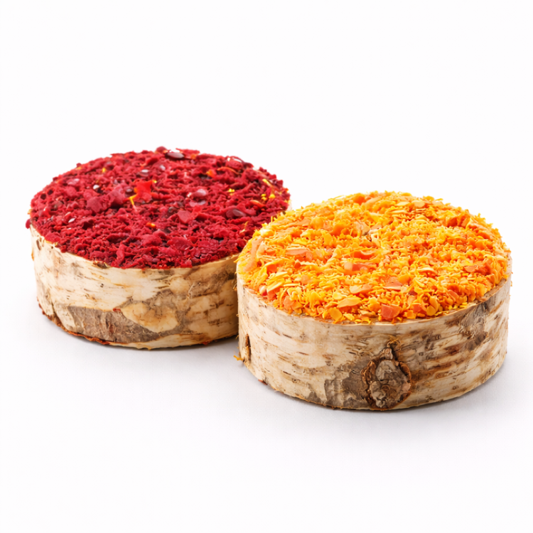 Bûches de Bouleau aux Légumes – friandise naturelle et jouet à mâcher pour rongeurs 70 g de ParrotPlanet.fr