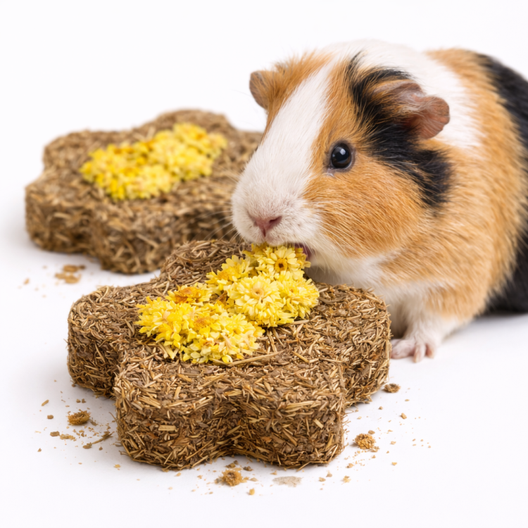Friandise Naturelle aux Herbes et au Trèfle – gourmandise pour rongeurs de ParrotPlanet.fr