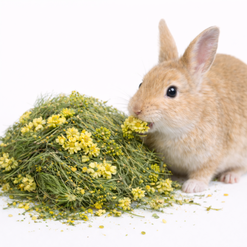 Herbes à l’Immortelle et au Fenouil – mélange naturel d’herbes pour rongeurs 500 g de ParrotPlanet.fr