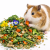 Friandise végétale pour lapins et cochons d’Inde – mélange naturel de légumes et d’herbes | 150 g de ParrotPlanet.fr