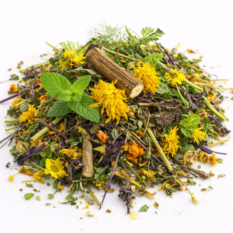 Herbes pour réguler la digestion chez le lapin – mélange naturel soutenant le système digestif | 300 g de ParrotPlanet.fr