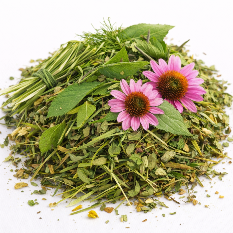 Herbes de la campagne pour lapins – friandise pour lapins | 100 g de ParrotPlanet.fr
