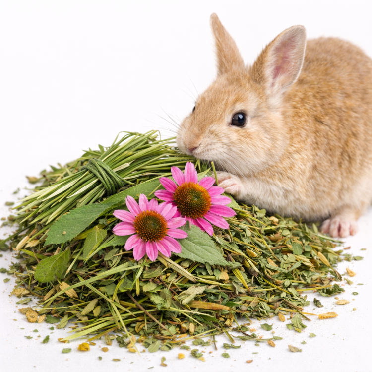 Herbes de la campagne pour lapins – friandise pour lapins | 100 g de ParrotPlanet.fr