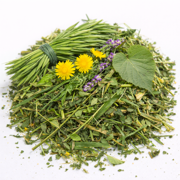 Herbes de la campagne pour chinchillas et octodons – friandise | 100 g de ParrotPlanet.fr