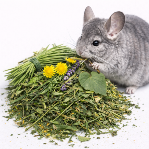 Herbes de la campagne pour chinchillas et octodons – friandise | 100 g de ParrotPlanet.fr
