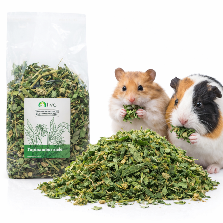 Herbe de topinambour pour rongeurs – complément végétal naturel | 150 g de ParrotPlanet.fr