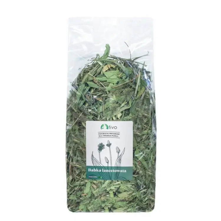 Plantain lancéolé TIVO 600 g pour la santé des perroquets de ParrotPlanet.fr
