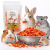 Poivron rouge lyophilisé pour rongeurs – friandise végétale naturelle | 20 g de ParrotPlanet.fr