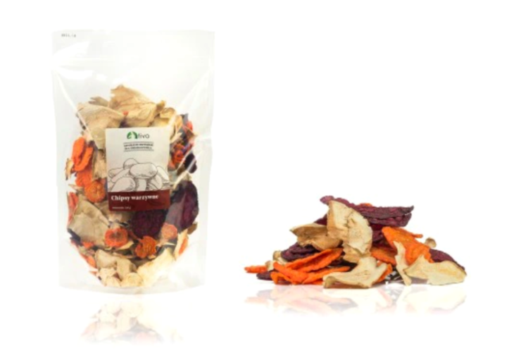 Chips de légumes pour rongeurs – mélange naturel de légumes séchés | 250 g de ParrotPlanet.fr