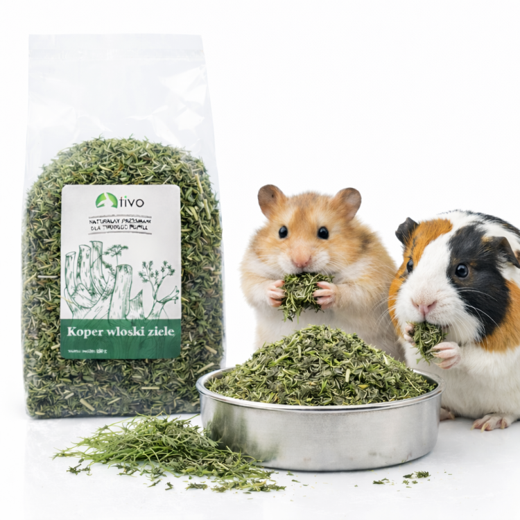 TIVO Fenouil pour rongeurs – complément naturel aux herbes | 150 g de ParrotPlanet.fr