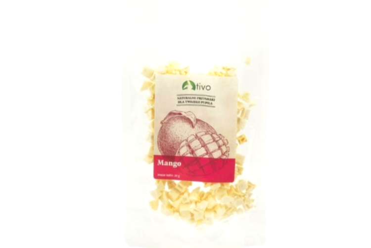 Mangue lyophilisée croustillante pour rongeurs – friandise naturelle aux fruits | 20 g de ParrotPlanet.fr