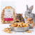 Pomme croustillante pour rongeurs – friandise fruitée naturelle | 100 g de ParrotPlanet.fr