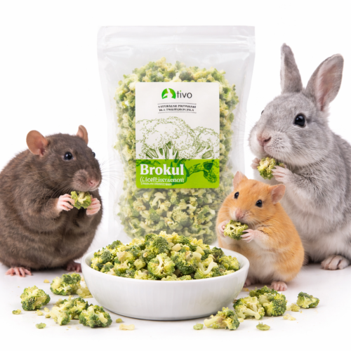 Brocoli croustillant pour rongeurs – complément végétal naturel | 20 g de ParrotPlanet.fr