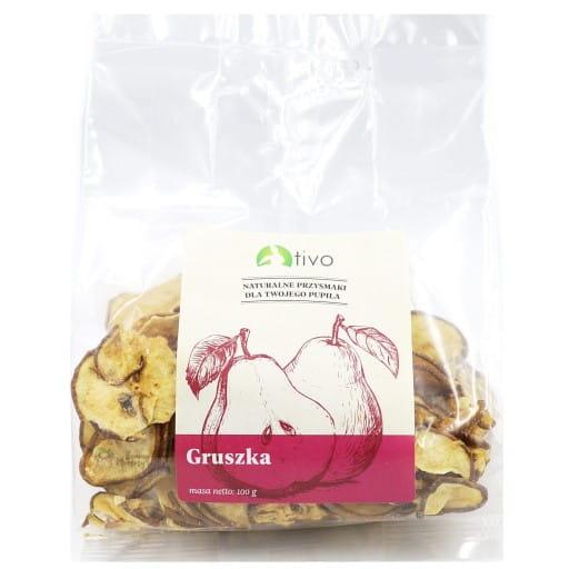 Poire croustillante pour rongeurs – friandise fruitée naturelle | 100 g de ParrotPlanet.fr