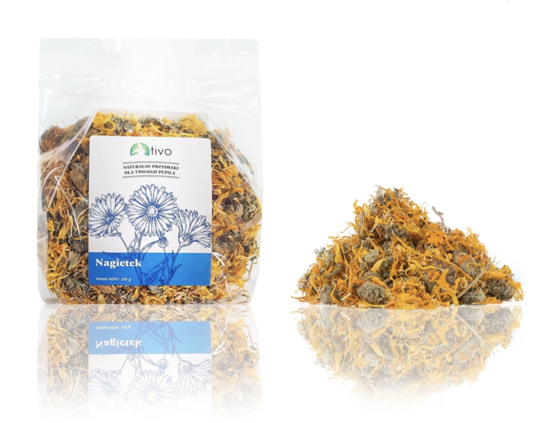 Fleurs de calendula pour rongeurs – complément floral naturel | 100 g de ParrotPlanet.fr