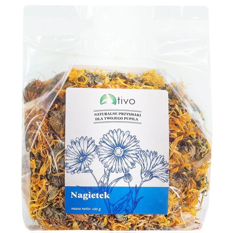 Fleurs de calendula pour rongeurs – complément floral naturel | 100 g de ParrotPlanet.fr