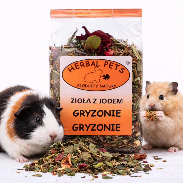 Herbes à l'Iode pour Rongeurs et Lapins - Soutien Naturel à la Santé 50g de  ParrotPlanet.fr