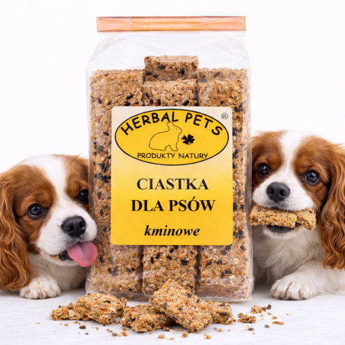 Biscuits au Cumin Noir pour Chiens - Friandise Naturelle et Santé 160g  de ParrotPlanet.fr