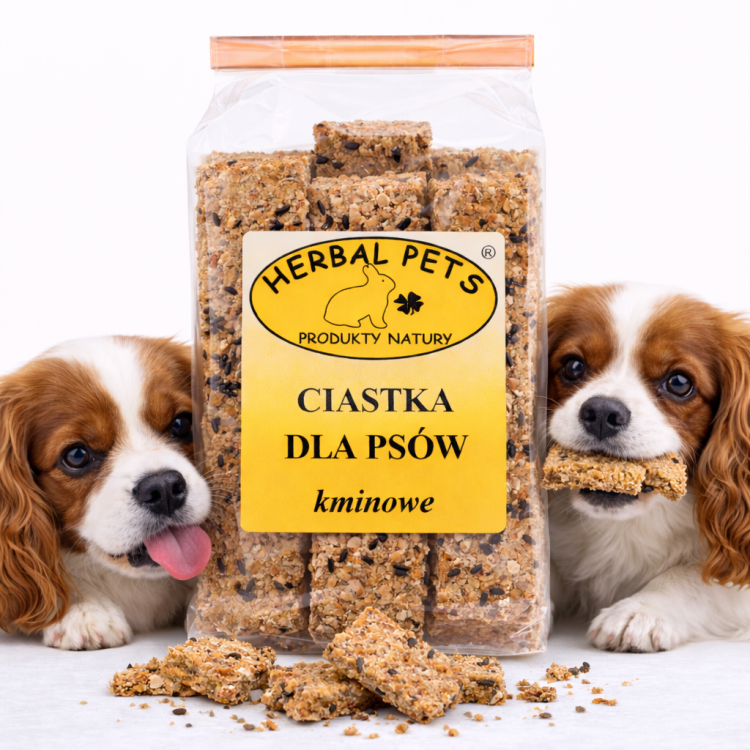 Biscuits au Cumin Noir pour Chiens - Friandise Naturelle et Santé 160g  de ParrotPlanet.fr