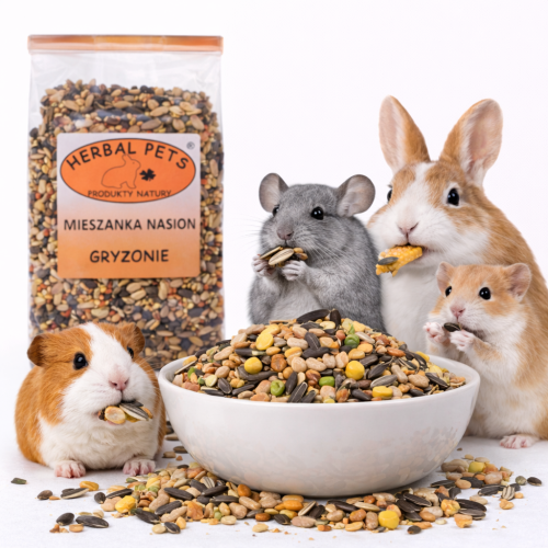 Mélange de graines pour petits rongeurs - soutien digestion et immunité 150g de ParrotPlanet.fr