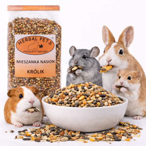 Mélange de graines pour lapin - soutien naturel à la santé 150g de ParrotPlanet.fr
