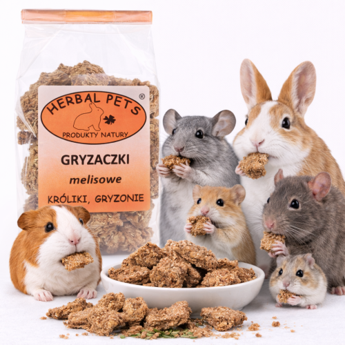 CroquiMélisse – Friandise Naturelle pour Lapins et Rongeurs | 140 g | ParrotPlanet.fr