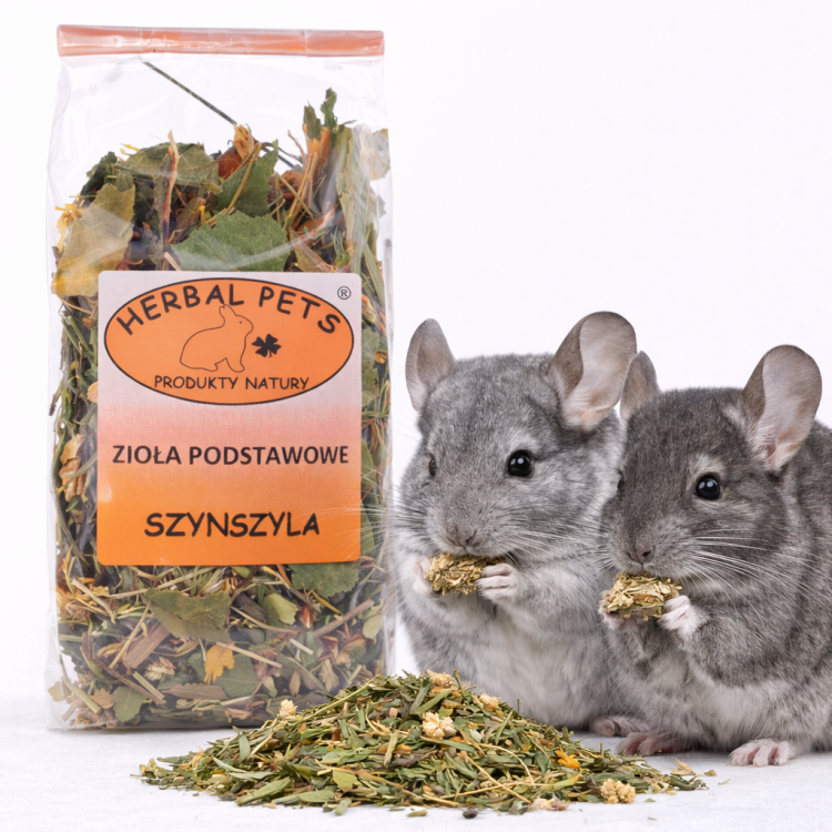 Herbes fondamentales pour chinchillas - bien-être naturel 100g de  ParrotPlanet.fr