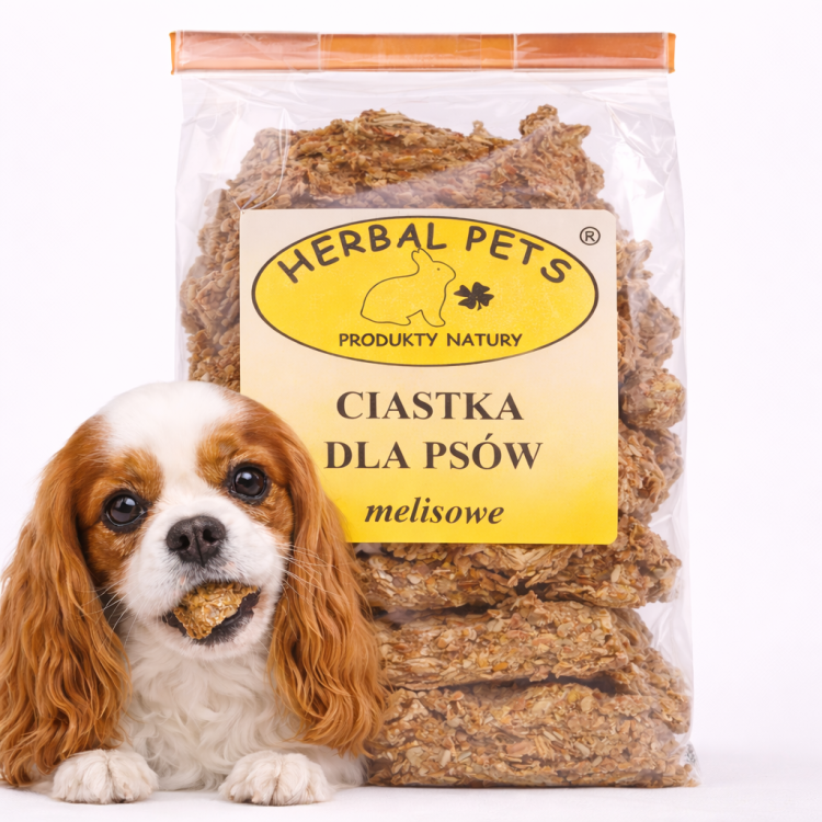 Biscuits à la Mélisse pour Chiens - Friandise Naturelle et Santé 140 de  ParrotPlanet.fr