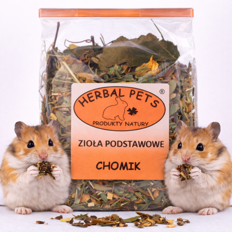 Herbes naturelles pour hamsters - soutien santé et énergie 100g  de  ParrotPlanet.fr