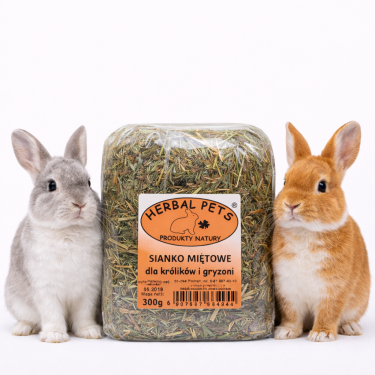 Seno à la menthe pour lapins et rongeurs - Soutien digestif 300g  de ParrotPlanet.fr