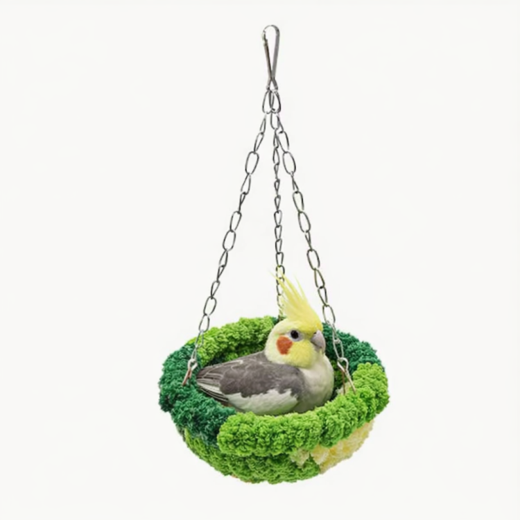 Cachette des Perroquets – Grotte / Hamac Douillet pour Petits et Moyens Perroquets de ParrotPlanet.fr