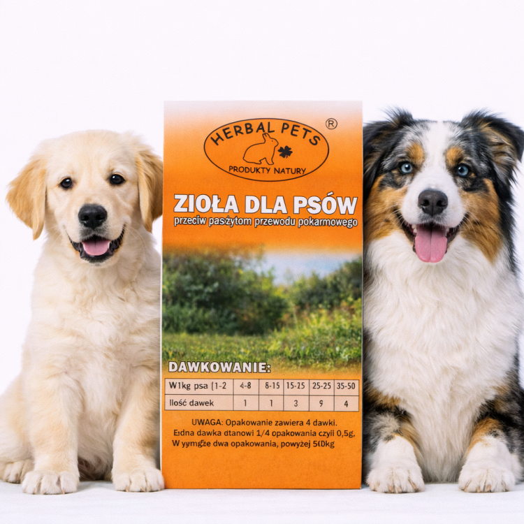 Herbes Naturelles Anti-Parasites pour Chiens - Protection Digestive de Parrotplanet.fr