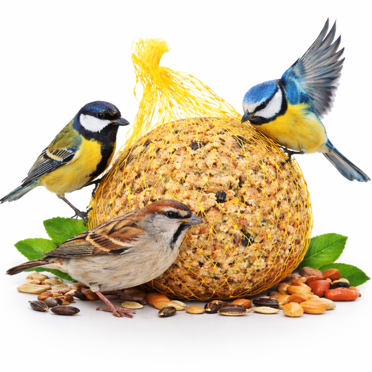 Boules de Graisse Énergétiques pour Oiseaux Insectivores de ParrotPlanet.fr
