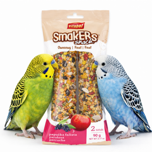Vitapol - Smakers owocowy dla papużki falistej w folii 2 szt - 90 g od ParrotPlanet.pl