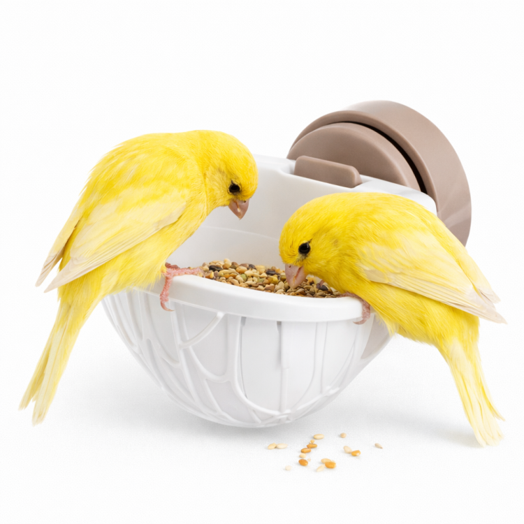 Distributeur de Nourriture pour Perruches – Portapastoncino Parrot Planet.fr