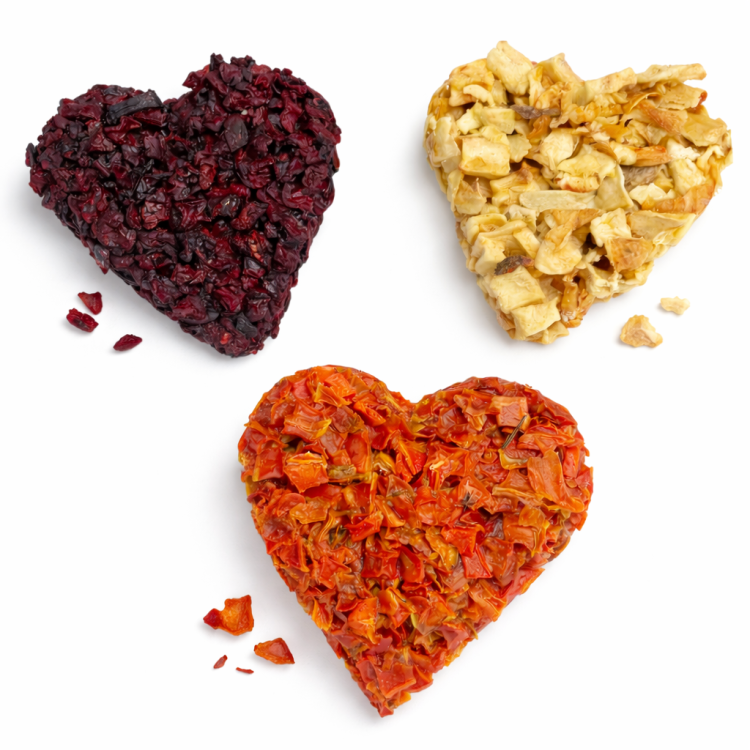 Cœurs de Légumes pour Rongeurs – Friandise Naturelle à la Betterave, Carotte et Panais | 100 % Légumes de ParrotPlanet.fr