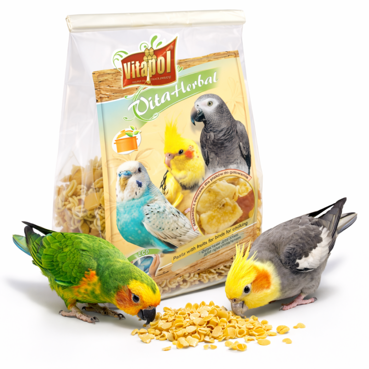 Vitapol- Makaron z owocami do gotowania - danie obiadowe dla papug od ParrotPlanet.pl