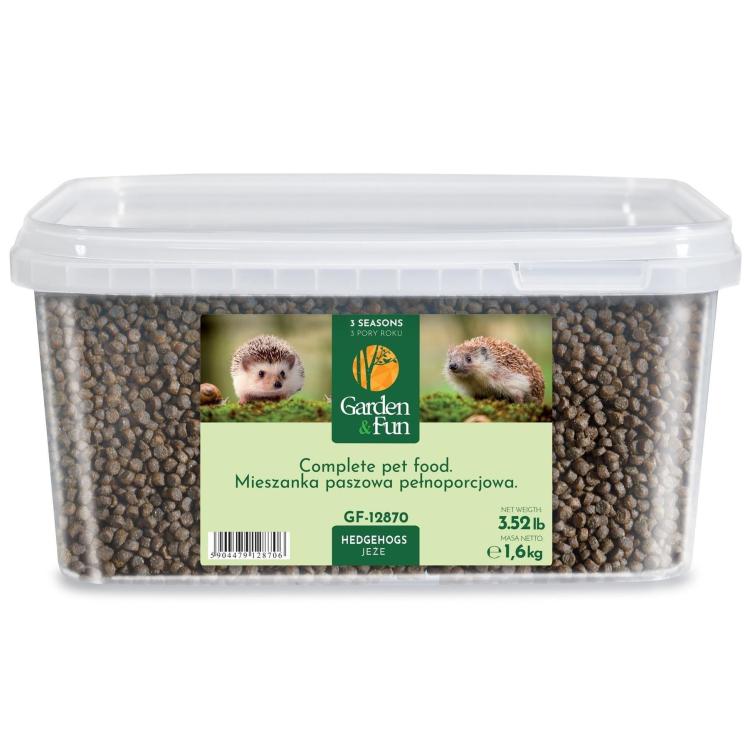 Nourriture pour hérissons sauvages - 3 saisons, 1,6 kg, Parrot Planet.fr