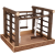 Parrot Activity Hub 36 × 29 × 25 cm – Aire de Jeux en Bois pour Rongeurs | Zone d’Activité Naturelle de ParrotPlanet.fr
