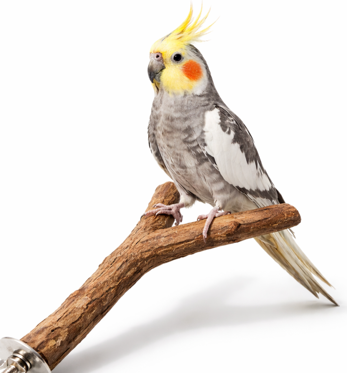 Żerdź drewniana - dla średnich i dużych papug 35 cm od ParrotPlanet.pl