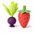 Panier de Légumes 10 cm – Jouets Naturels à Ronger pour Rongeurs | 2 pièces de ParrotPlanet.fr